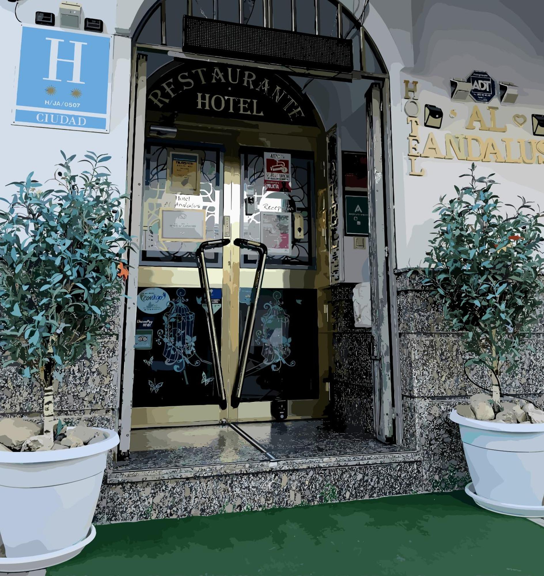 Hotel Al-Ándalus, en Cazorla Comarca Peal De Becerro Kültér fotó