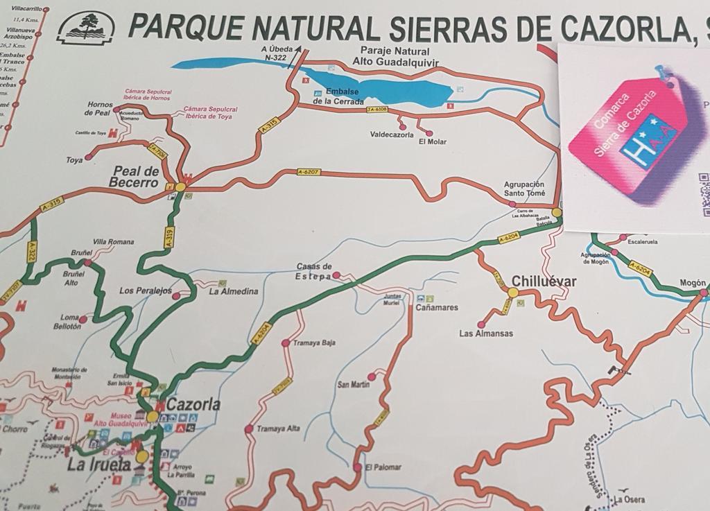 Hotel Al-Ándalus, en Cazorla Comarca Peal De Becerro Kültér fotó